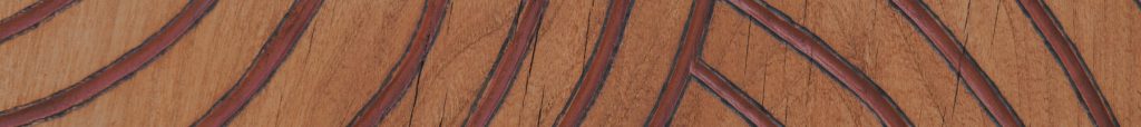 Close up photo of texture from wood artwork